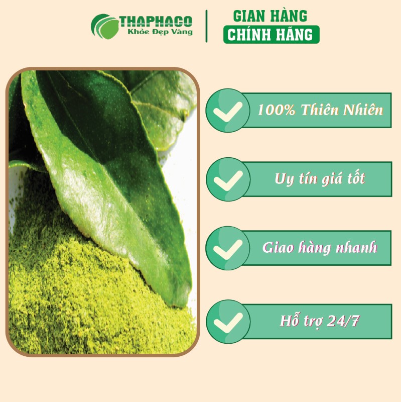 Nơi bán lẻ túi 500g bột lá chanh sấy khô giá rẻ tại TP.HCM