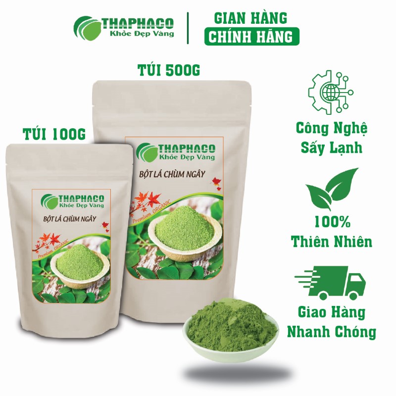 Địa chỉ bán lẻ túi 100g bột lá chùm ngây khô giá rẻ tại TP.HCM