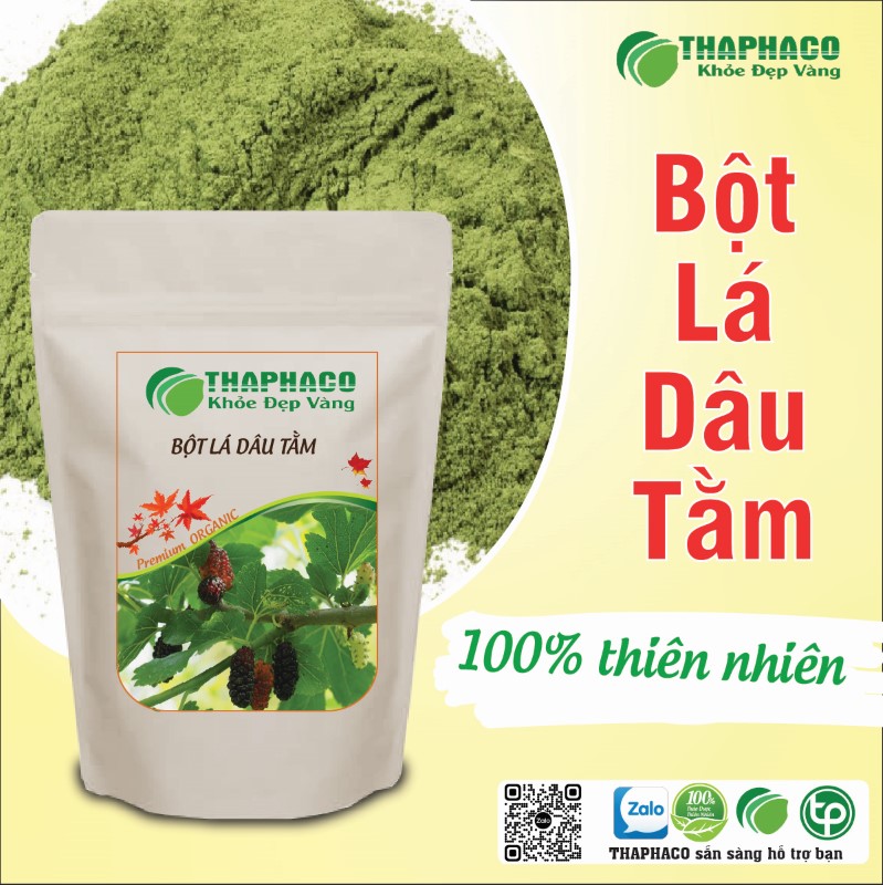 Mua 1kg bột lá dâu tằm khô giá rẻ tại TP.HCM