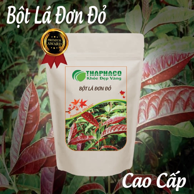 Mua bột lá đơn đỏ khô túi 100g giá rẻ tại TP.HCM