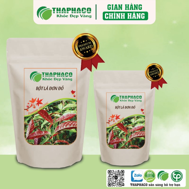 Mua bột lá đơn đỏ sấy khô túi 500g giá rẻ tại TP.HCM