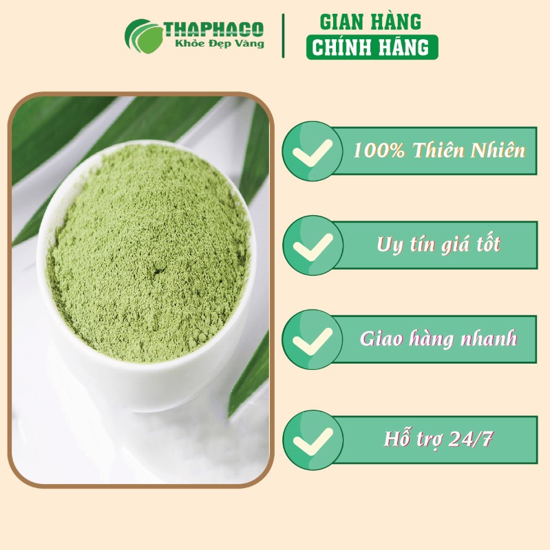 Ở đâu bán lẻ túi 500g bột lá dứa sấy khô giá rẻ tại TP.HCM?