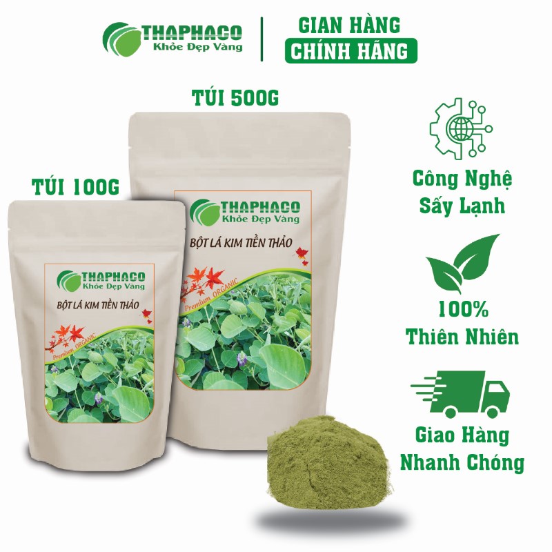 Ở đâu bán lẻ túi 100g bột lá kim tiền thảo khô giá rẻ tại TP.HCM