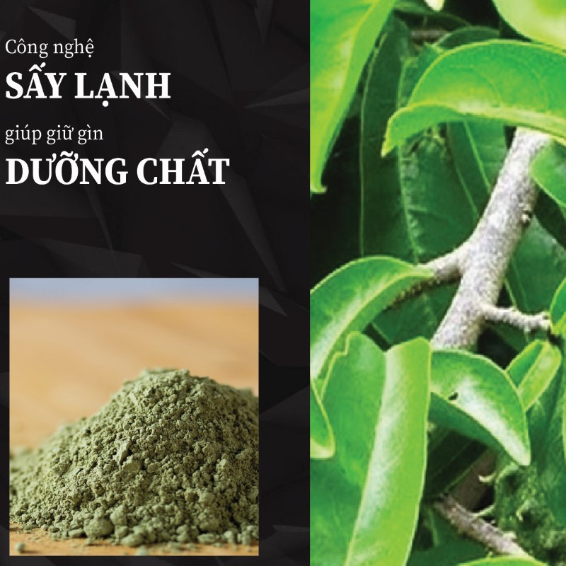 Túi 500g bột lá mãng cầu sấy khô giá rẻ