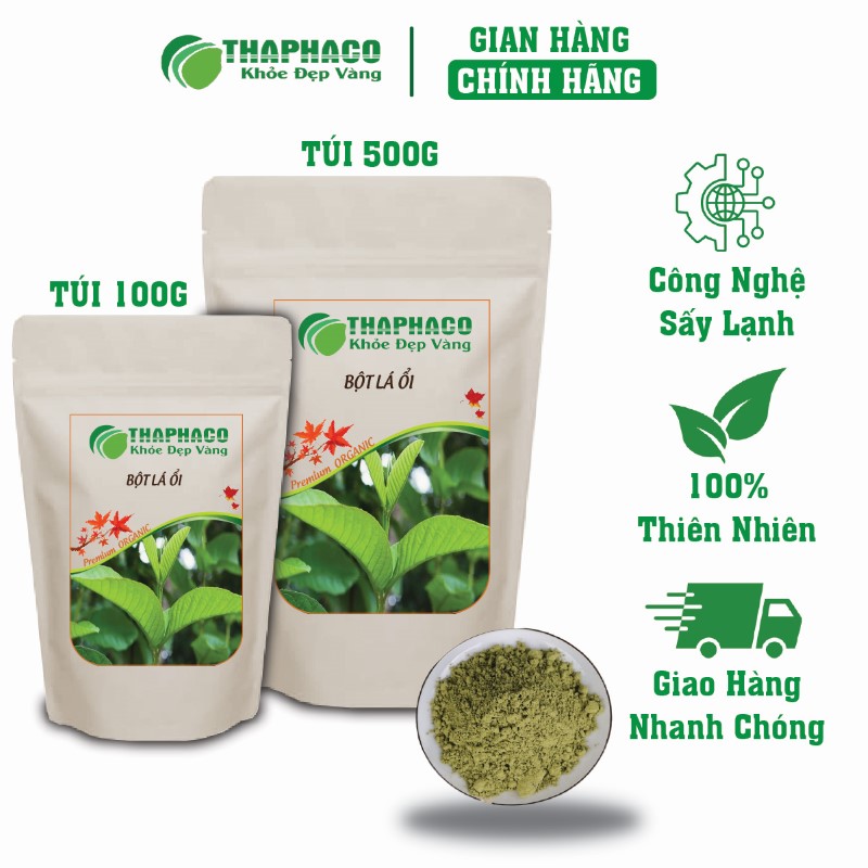 Ở đâu bán lẻ túi 100g bột lá ổi khô giá rẻ tại TP.HCM