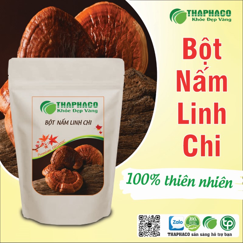 Mua 1kg bột nấm linh chi khô giá rẻ tại TP.HCM