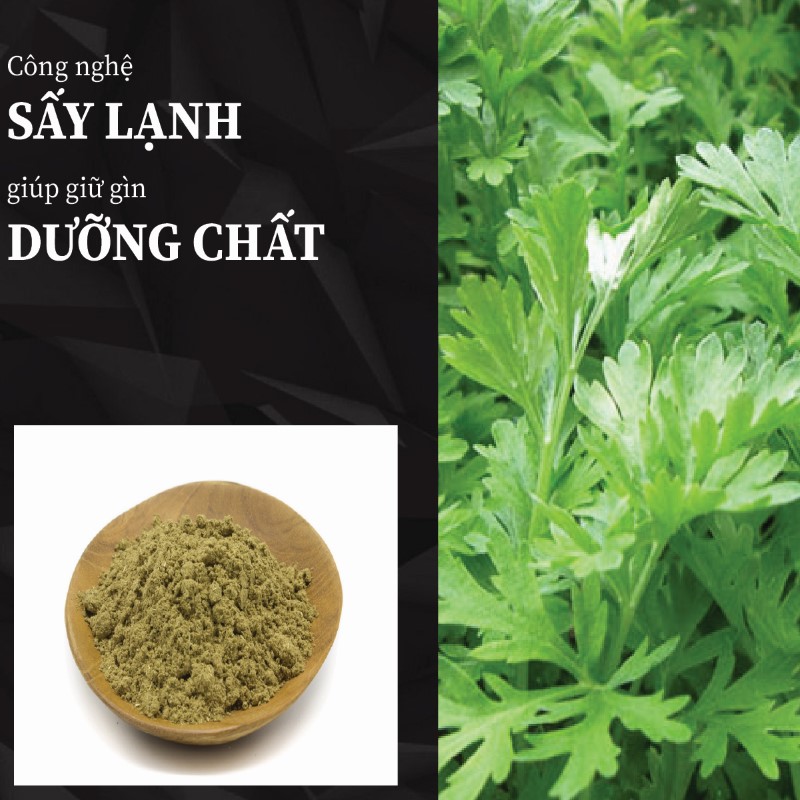 Túi 500g bột ngải cứu sấy khô giá rẻ