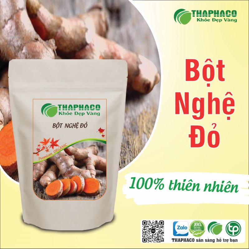 Mua 1kg bột nghệ đỏ khô giá rẻ tại TP.HCM