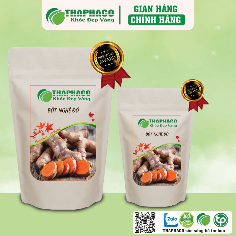 Mua bột nghệ đỏ sấy khô túi 500g giá rẻ tại TP.HCM