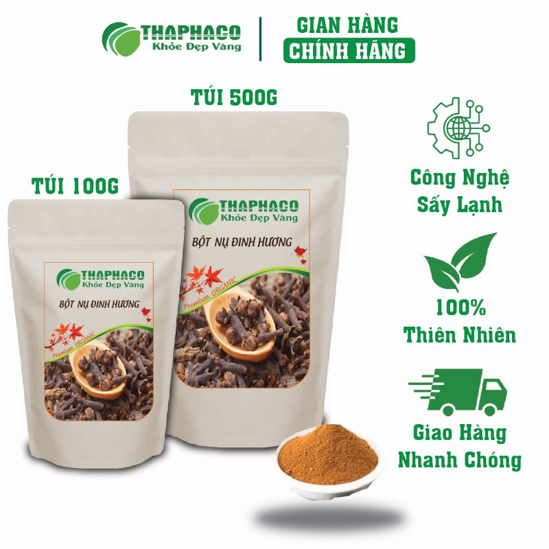 Địa chỉ bán lẻ túi 100g bột nụ đinh hương khô giá rẻ tại TP.HCM
