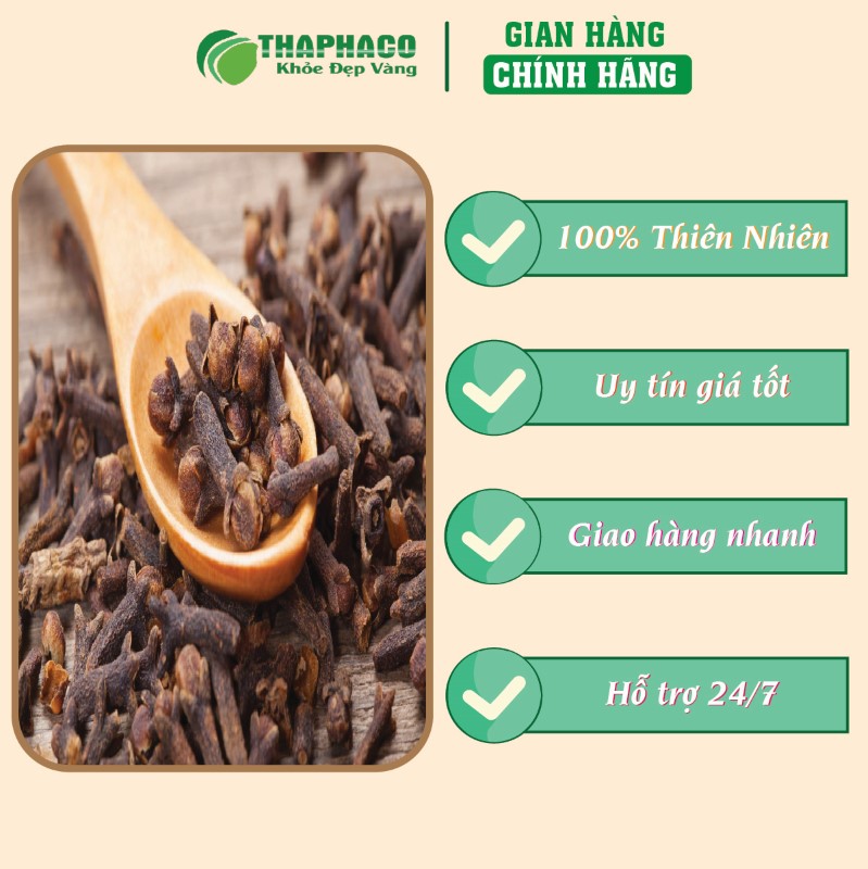 Chỗ bán lẻ túi 500g bột nụ đinh hương sấy khô giá rẻ tại TP.HCM