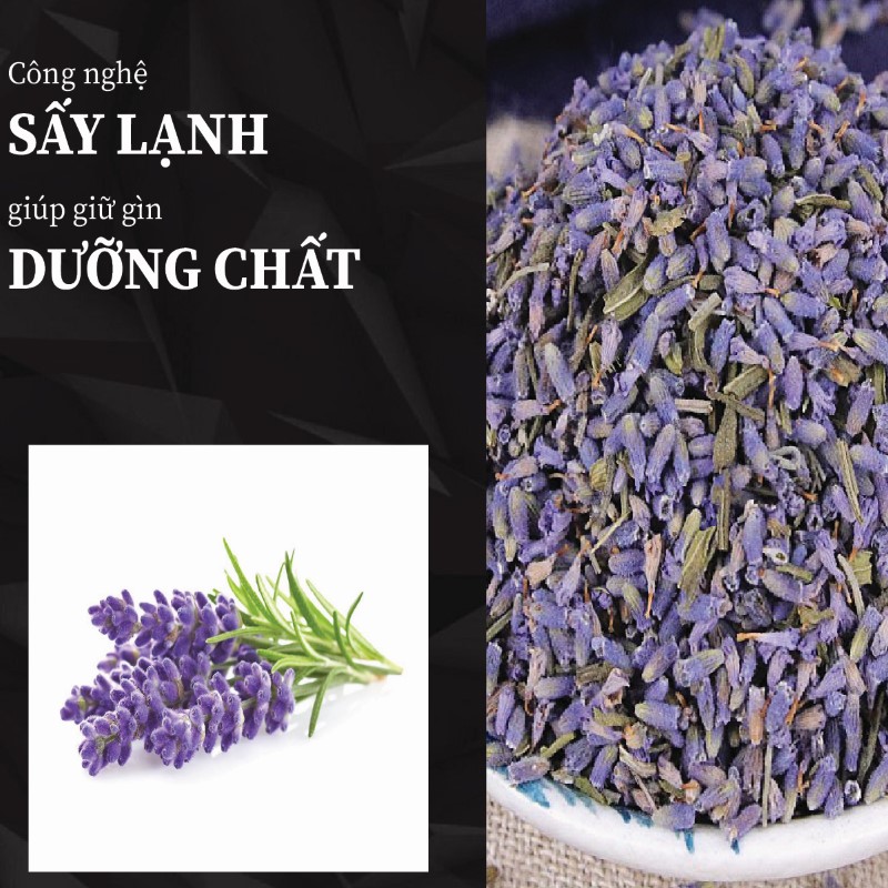 Túi 500g bột oải hương sấy khô