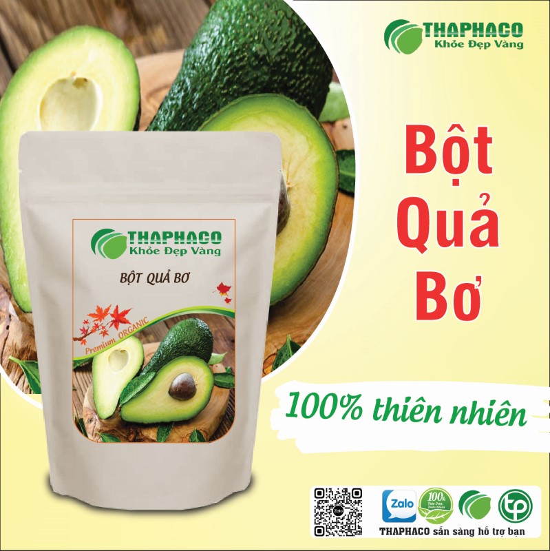 Mua 1kg bột quả bơ khô giá rẻ tại TP.HCM