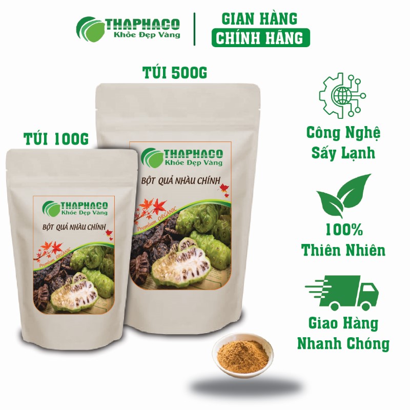 Mua lẻ túi 100g bột trái nhàu chín khô giá rẻ tại THAPHACO