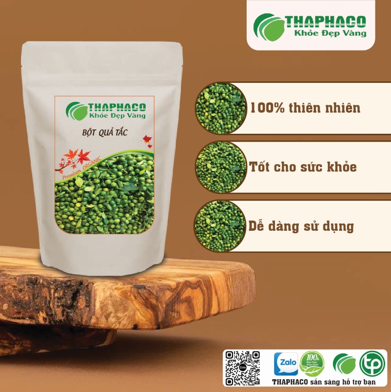 Bột quả tắc khô bao nhiêu tiền 1kg
