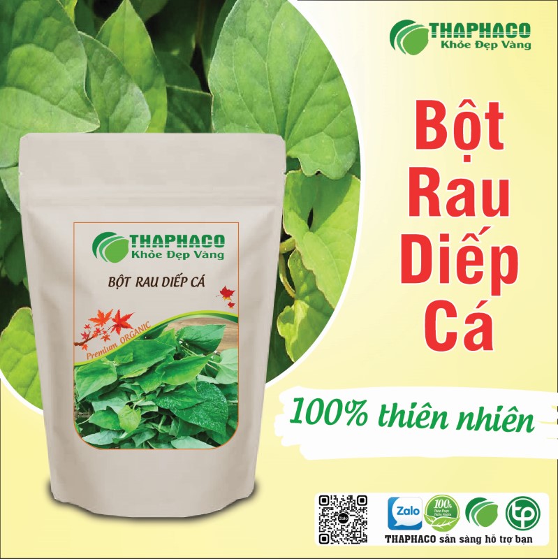 Mua 1kg bột rau diếp cá khô giá rẻ tại TP.HCM