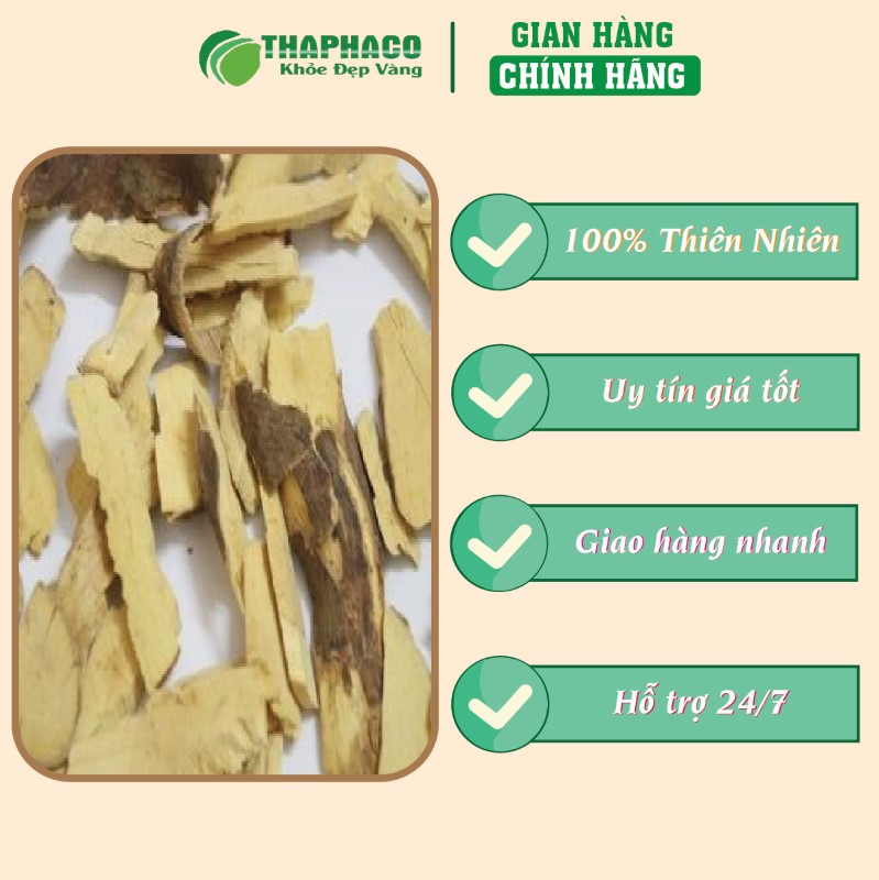 Địa chỉ bán lẻ túi 500g bột rễ cây sơn trị mụn sấy khô giá rẻ tại TP.HCM