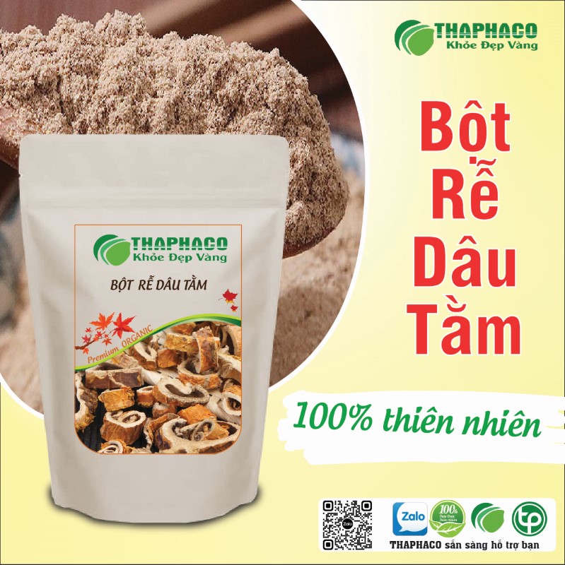 Mua 1kg bột rễ dâu tằm khô giá rẻ tại TP.HCM