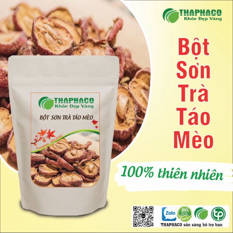 Mua 1kg bột sơn tra táo mèo khô giá rẻ tại TP.HCM