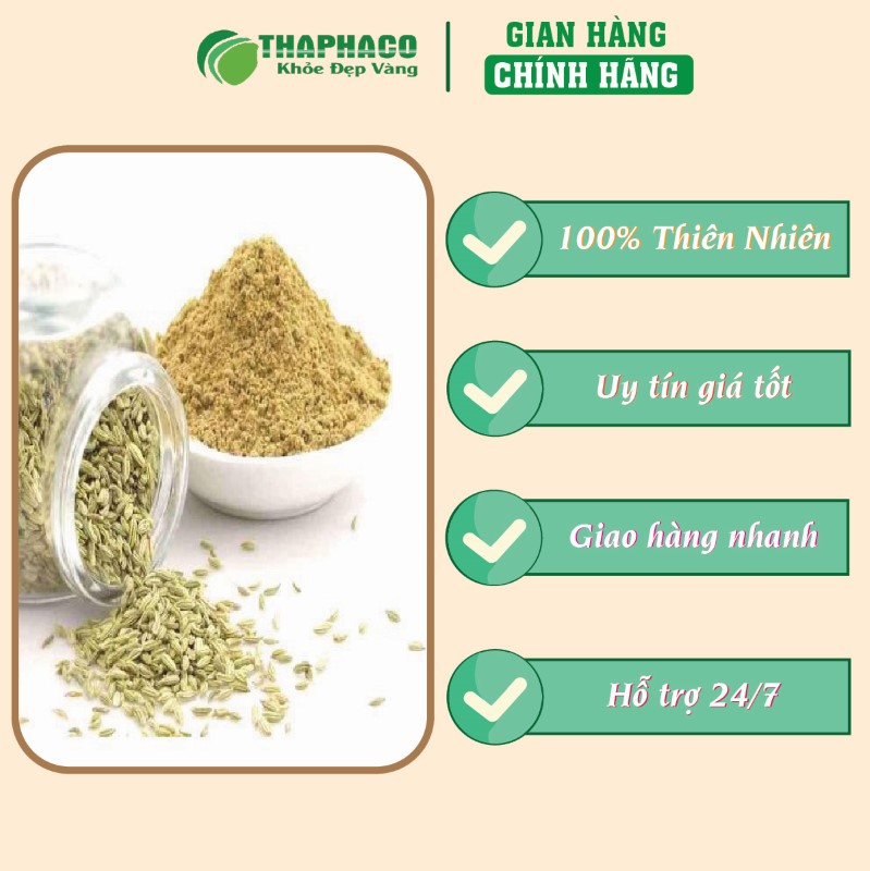 Địa chỉ bán lẻ túi 500g bột tiểu hồi sấy khô giá rẻ tại TP.HCM