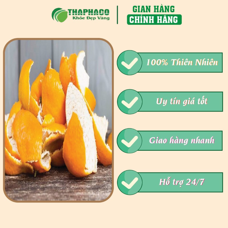 Địa chỉ bán lẻ túi 500g bột vỏ cam sấy khô giá rẻ tại TP.HCM