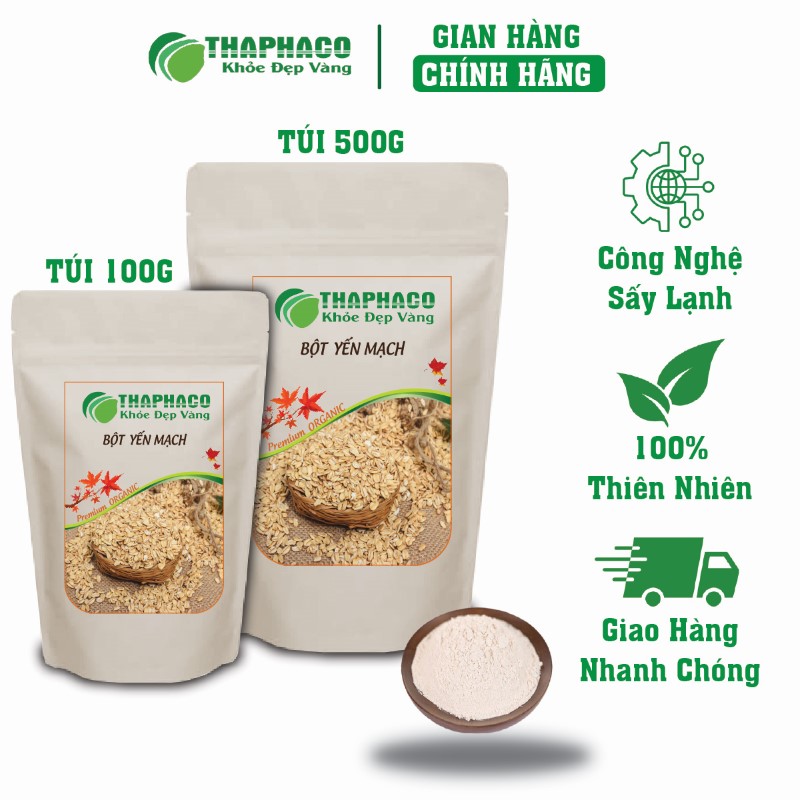 Địa chỉ bán lẻ túi 100g bột yến mạch khô giá rẻ tại TP.HCM