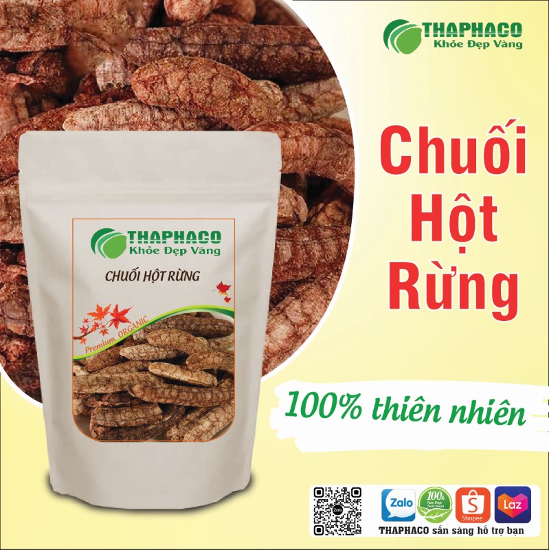 Mua chuối hột rừng sấy khô túi 1kg giá rẻ uy tín tại TP.HCM 