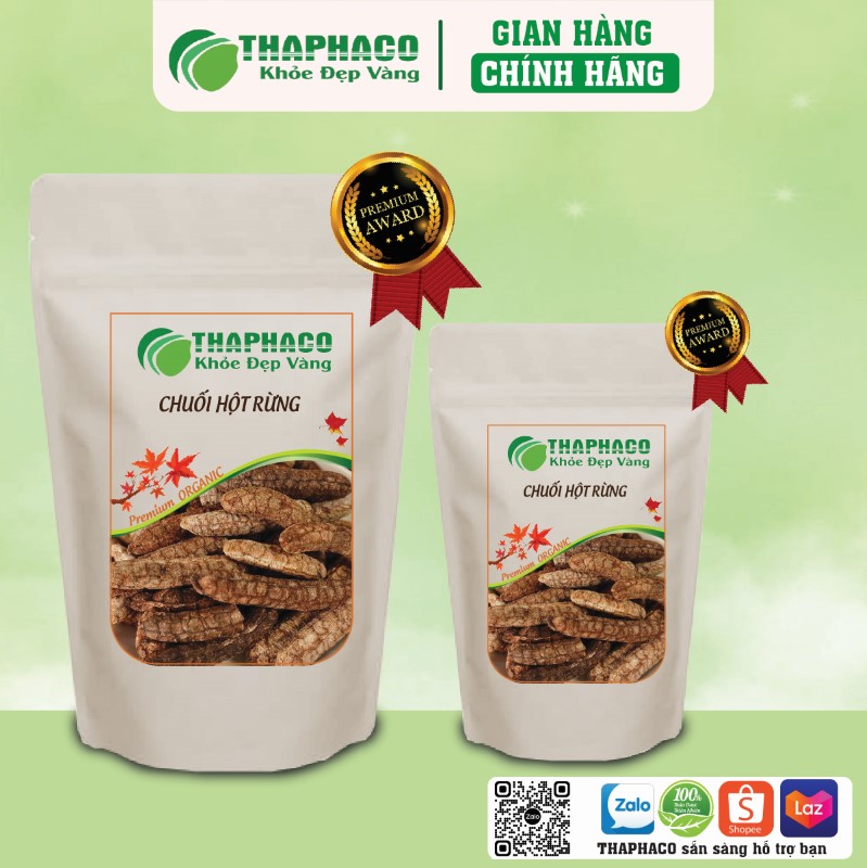 Mua chuối hột rừng sấy khô túi 500g giá rẻ tại THAPHACO