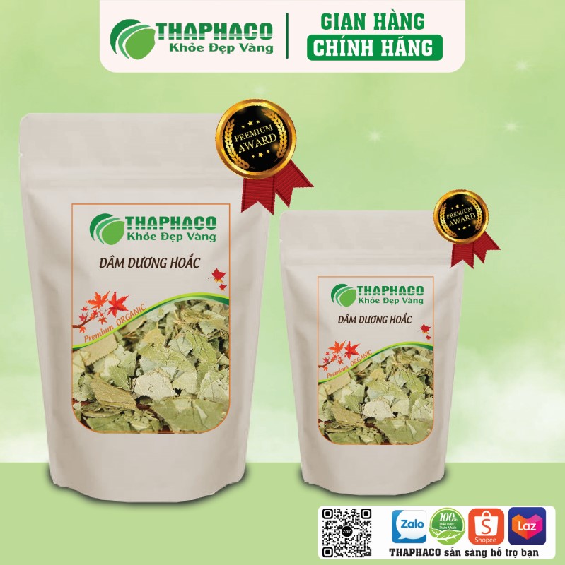 Mua dâm dương hoắc sấy khô túi 500g giá rẻ tại THAPHACO