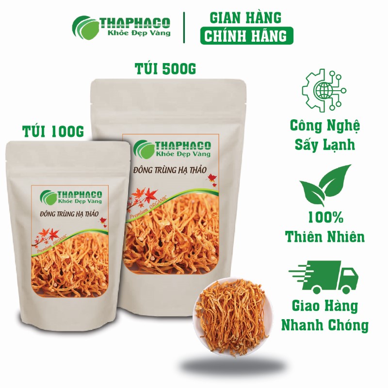 Ở đâu bán lẻ túi 100g đông trùng hạ thảo khô giá rẻ tại TP.HCM
