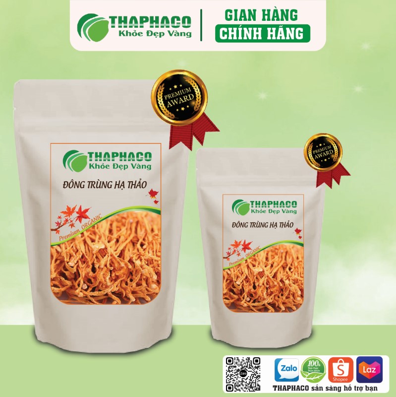 Mua đông trùng hạ thảo khô túi 500g giá rẻ