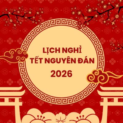 Lịch nghỉ tết nguyên đán năm 2026