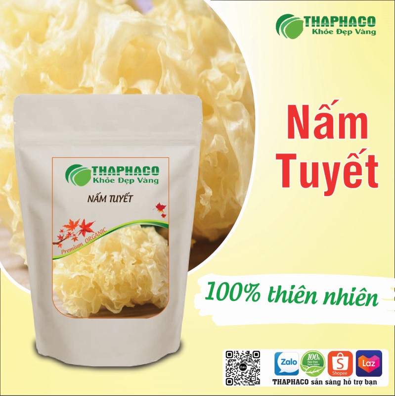 Địa chỉ bán 1kg nấm tuyết sấy khô giá rẻ uy tín tại TP.HCM