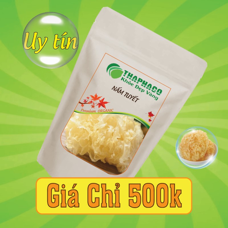 Nấm tuyết sấy khô bao nhiêu 1kg?