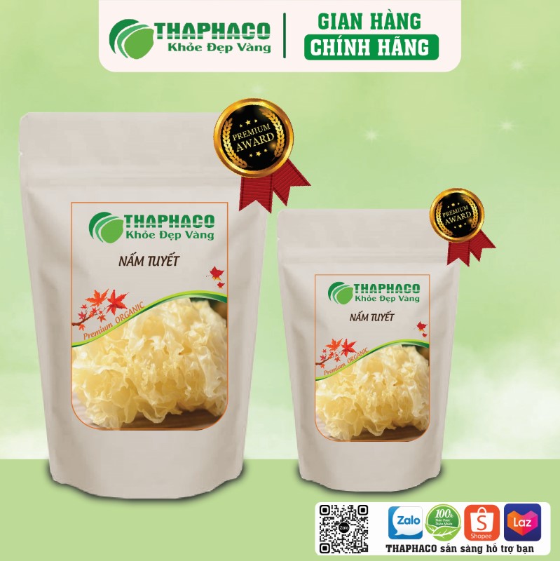 Mua nấm tuyết sấy khô túi 500g giá rẻ tại THAPHACO