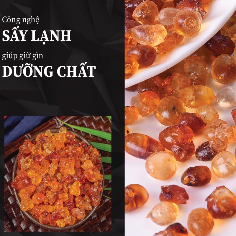 Túi 500g nhựa đào sấy khô giá rẻ