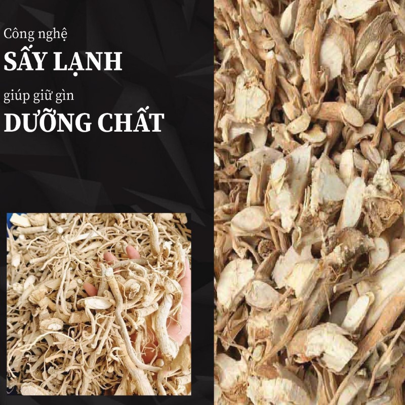 Túi 500g rễ đinh lăng sấy khô giá rẻ