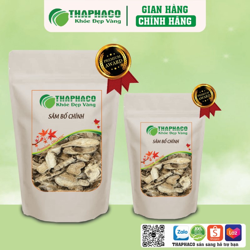 Mua sâm bố chính sấy khô túi 500g giá rẻ tại THAPHACO