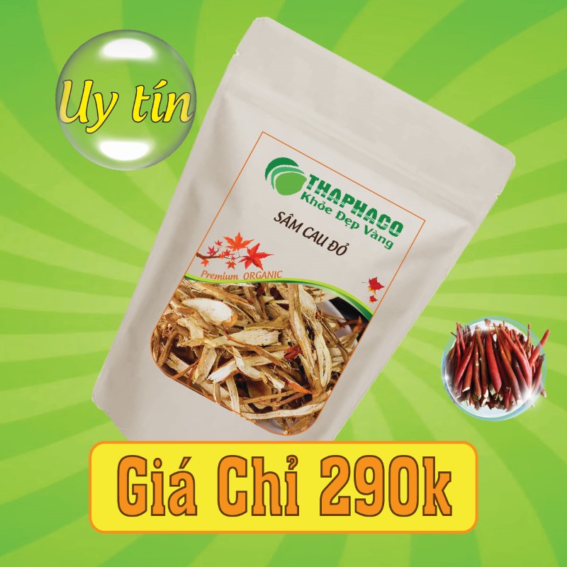 Sâm cau đỏ sấy khô bao nhiêu 1kg?