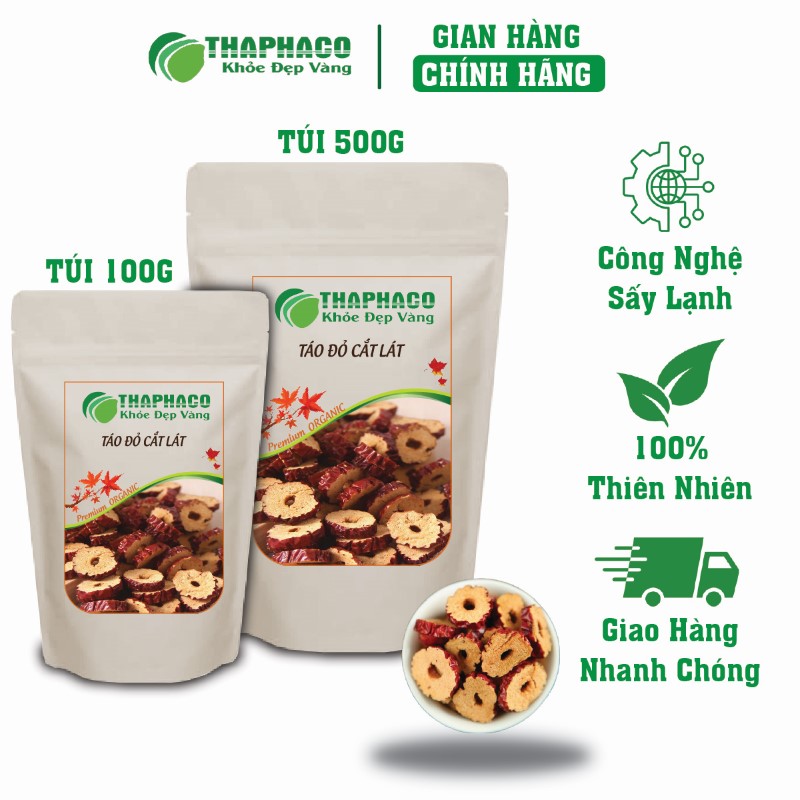 Địa chỉ bán lẻ 100g táo đỏ cắt lát giá rẻ tại TP.HCM