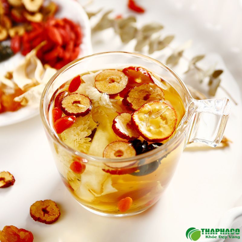 Lưu ý khi pha trà táo đỏ giúp ngủ ngon 