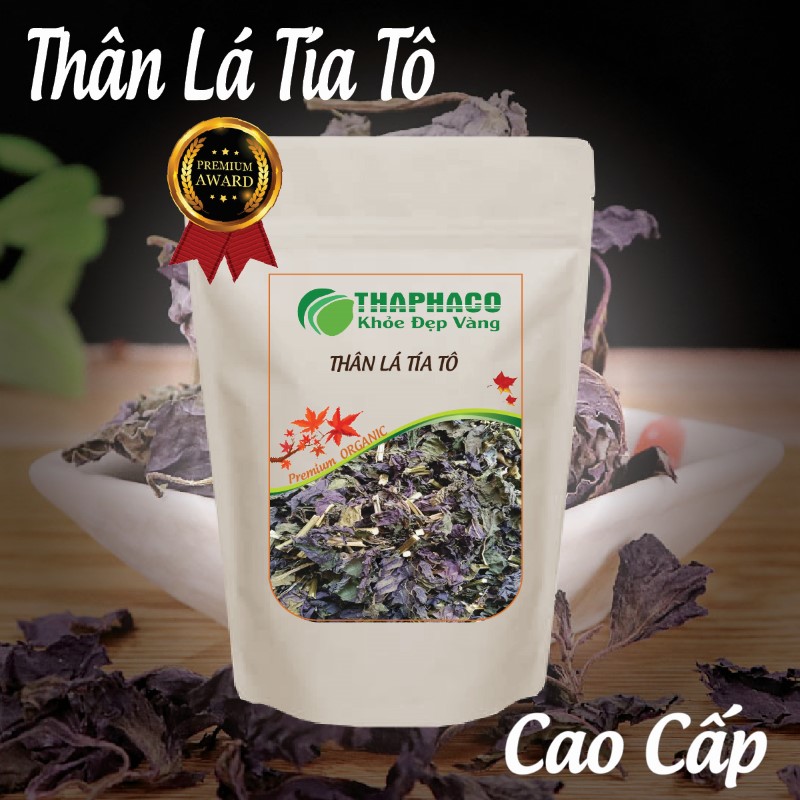 Mua thân lá tía tô khô túi 100g giá rẻ tại THAPHACO