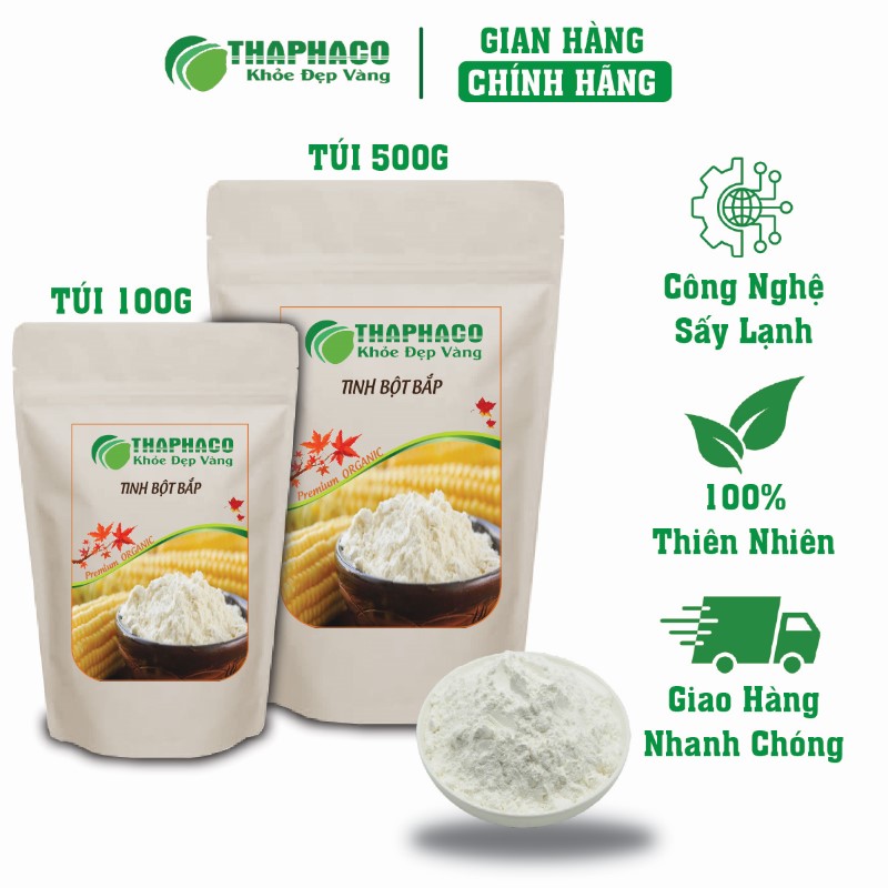 Ở đâu bán lẻ túi 100g tinh bột bắp khô giá rẻ tại TP.HCM
