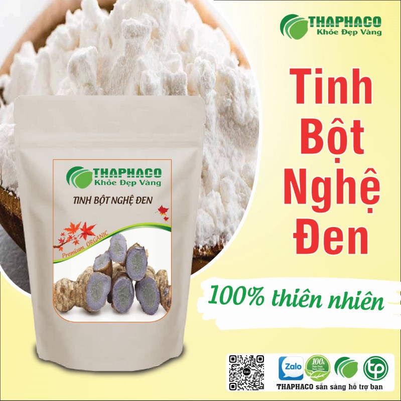 Mua 1kg tinh bột nghệ đen khô giá rẻ tại TP.HCM