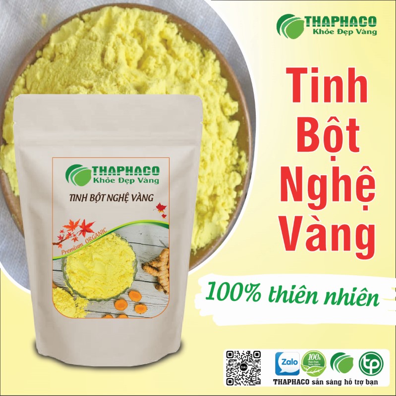 Mua 1kg tinh bột nghệ vàng khô giá rẻ tại TP.HCM