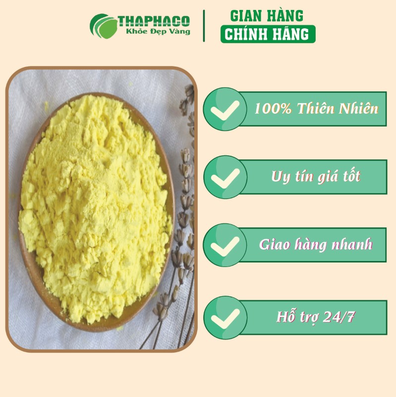 Địa chỉ bán túi 500g tinh bột nghệ vàng sấy khô giá rẻ tại TP.HCM
