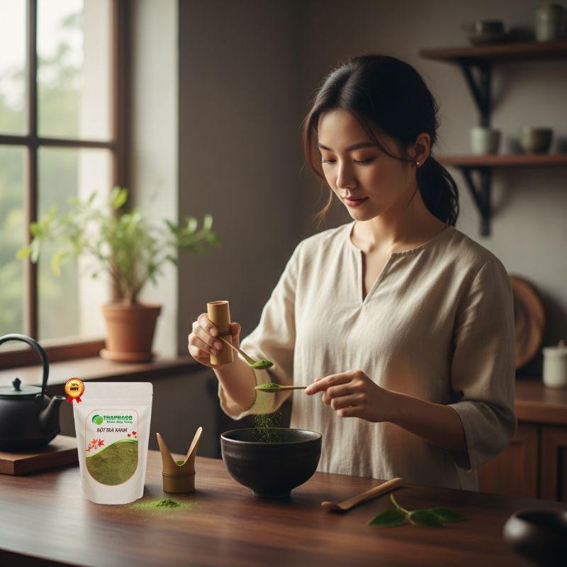 Hướng dẫn pha trà xanh giữ trọn dưỡng chất 