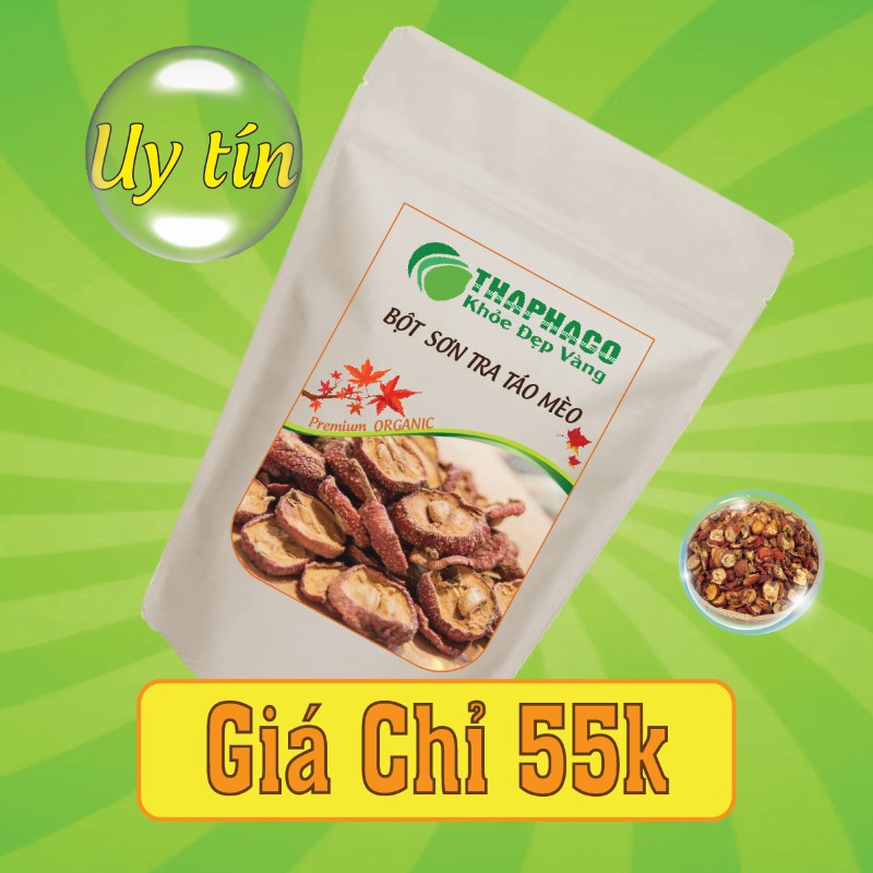 Mua 100g bột sơn tra táo mèo khô giá rẻ