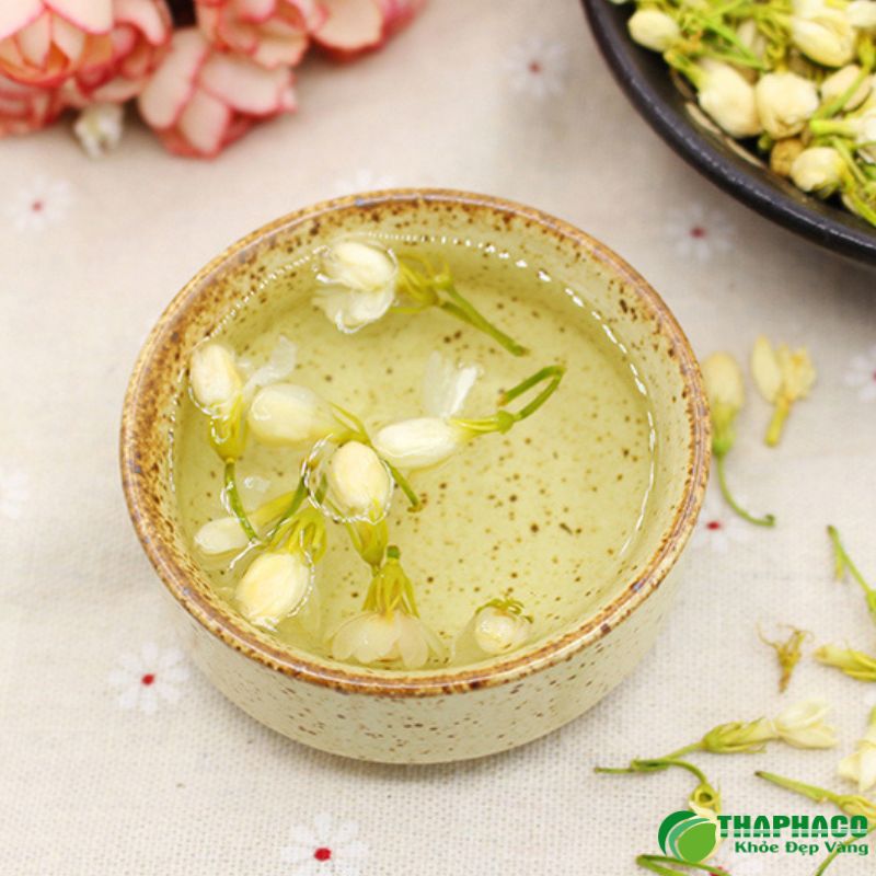 Cách pha trà nụ hoa nhài giảm cân 