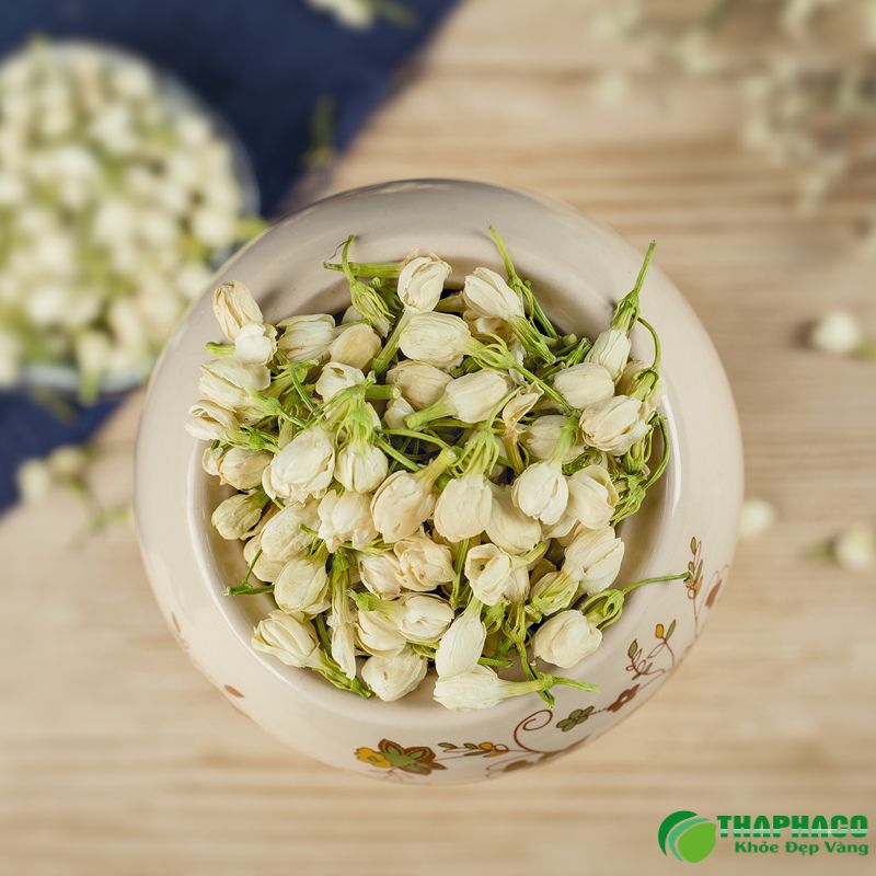 Phần nụ chưa nở của cây hoa nhài chứa nhiều dưỡng chất quý 